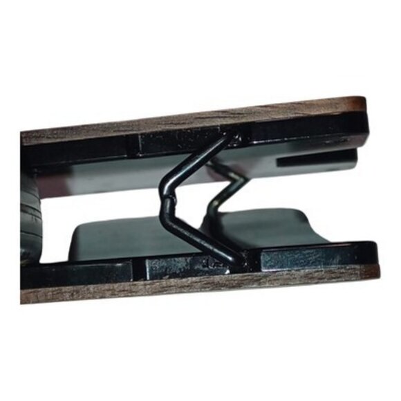 Sorax Minimalist Slim Wallet RFID Blocking Faux Wood - Picture 7 of 16